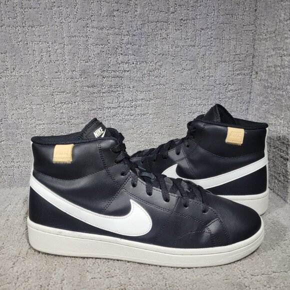 Nike Court Royale 2 Mid Men's Size US 13 Black White Basketball Sneakers. - Picture 6 of 11